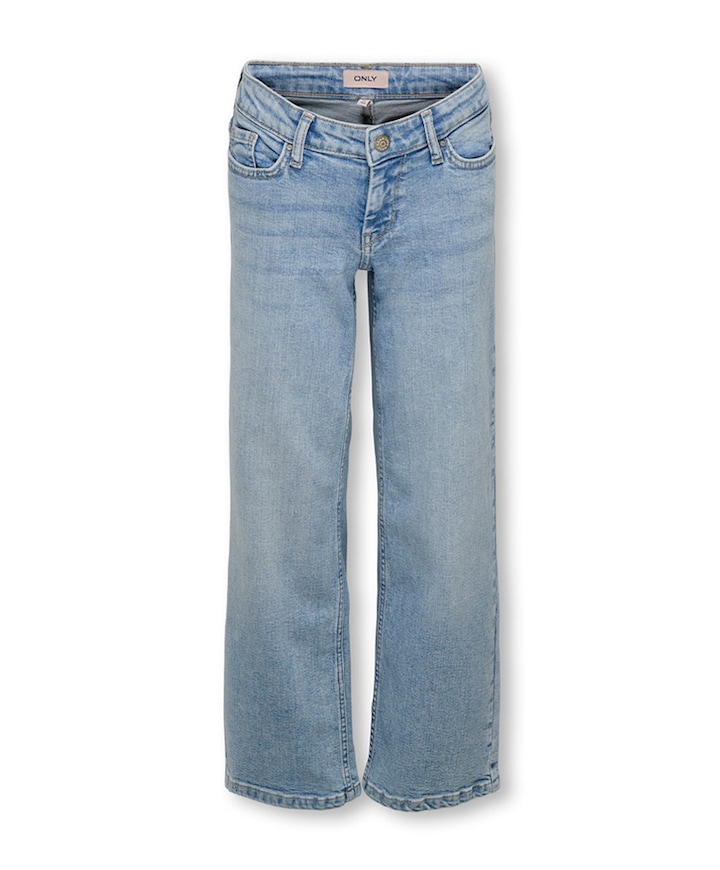 KOGJUDY-O LW WIDE LEG DNM TAI433 meisjes jeans blauw