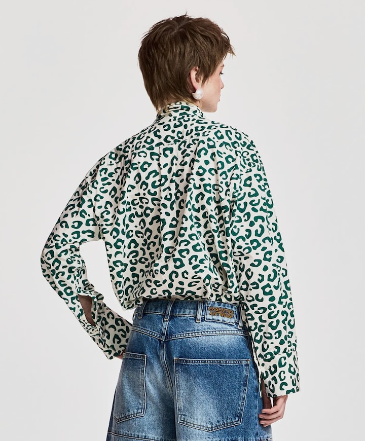 Dames blouse groen