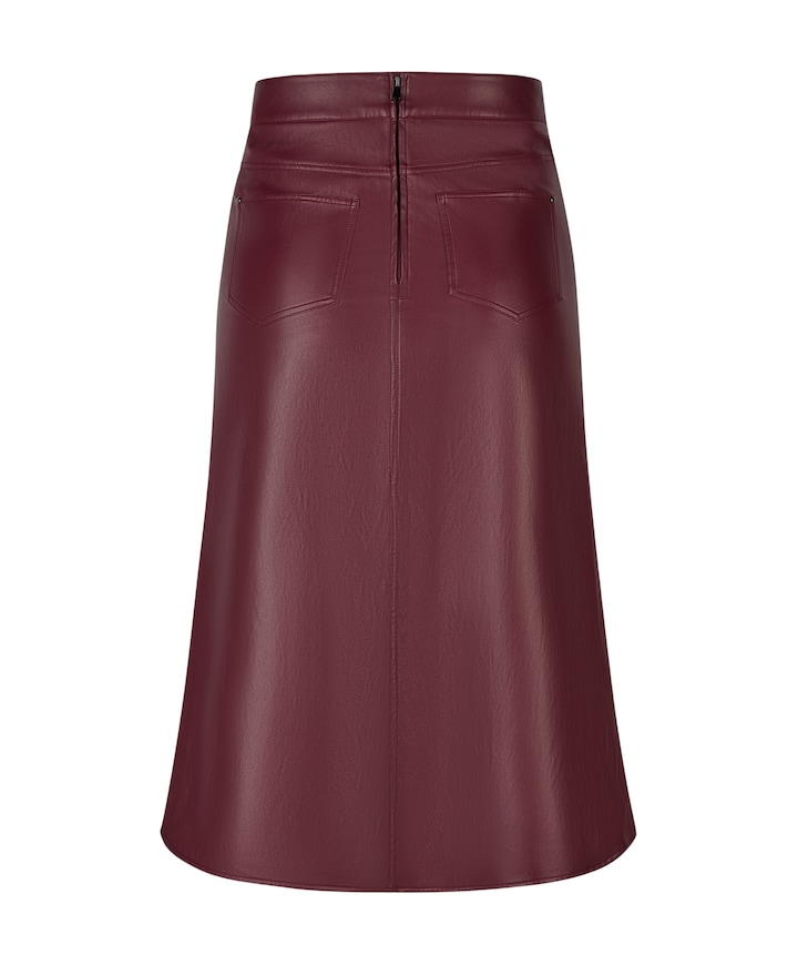 Dames rok bordeaux