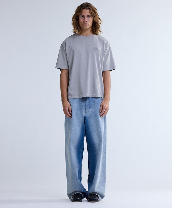 Heren T-shirt beige