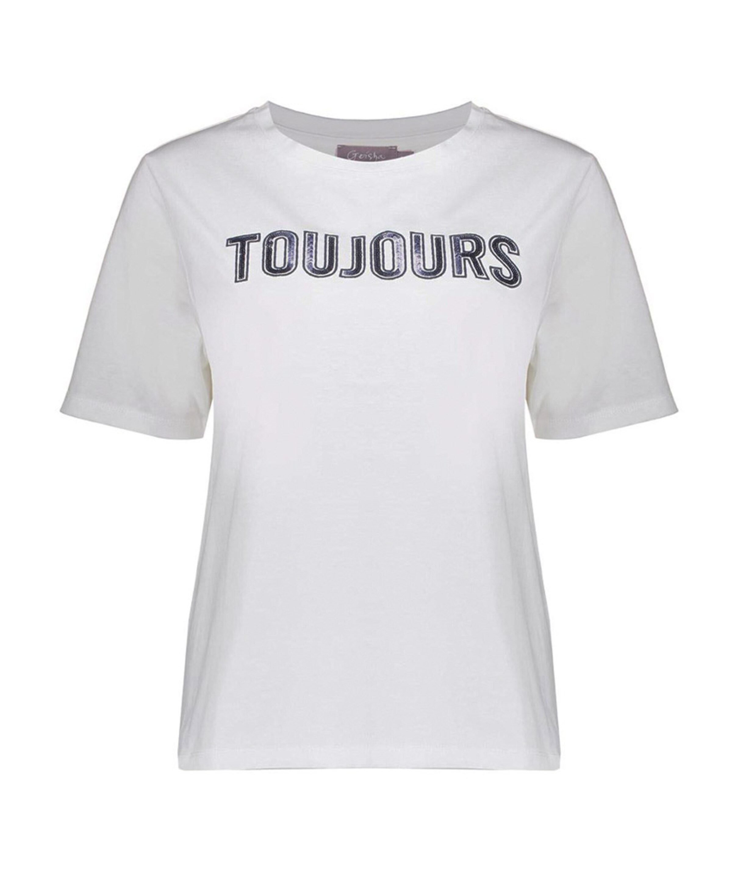 Dames t-shirt ecru