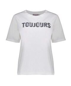 Dames t-shirt ecru