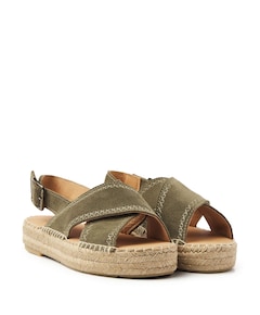 Mondi Sun dames sandalets bruin