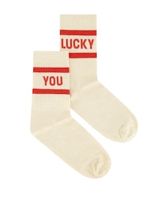 Dames sokken ecru