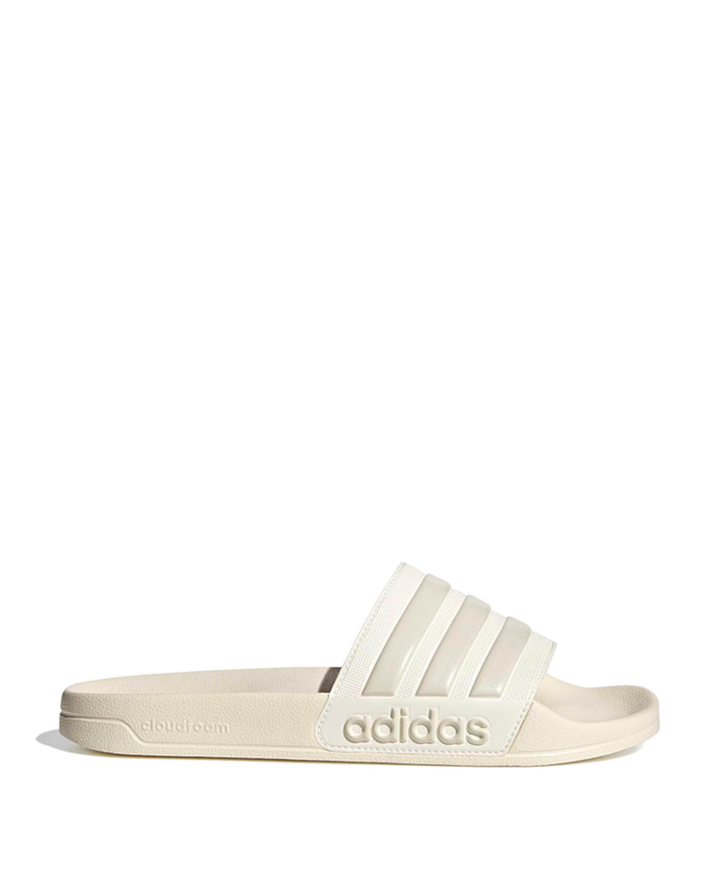 ADILETTE SHOWER heren badslipper ecru