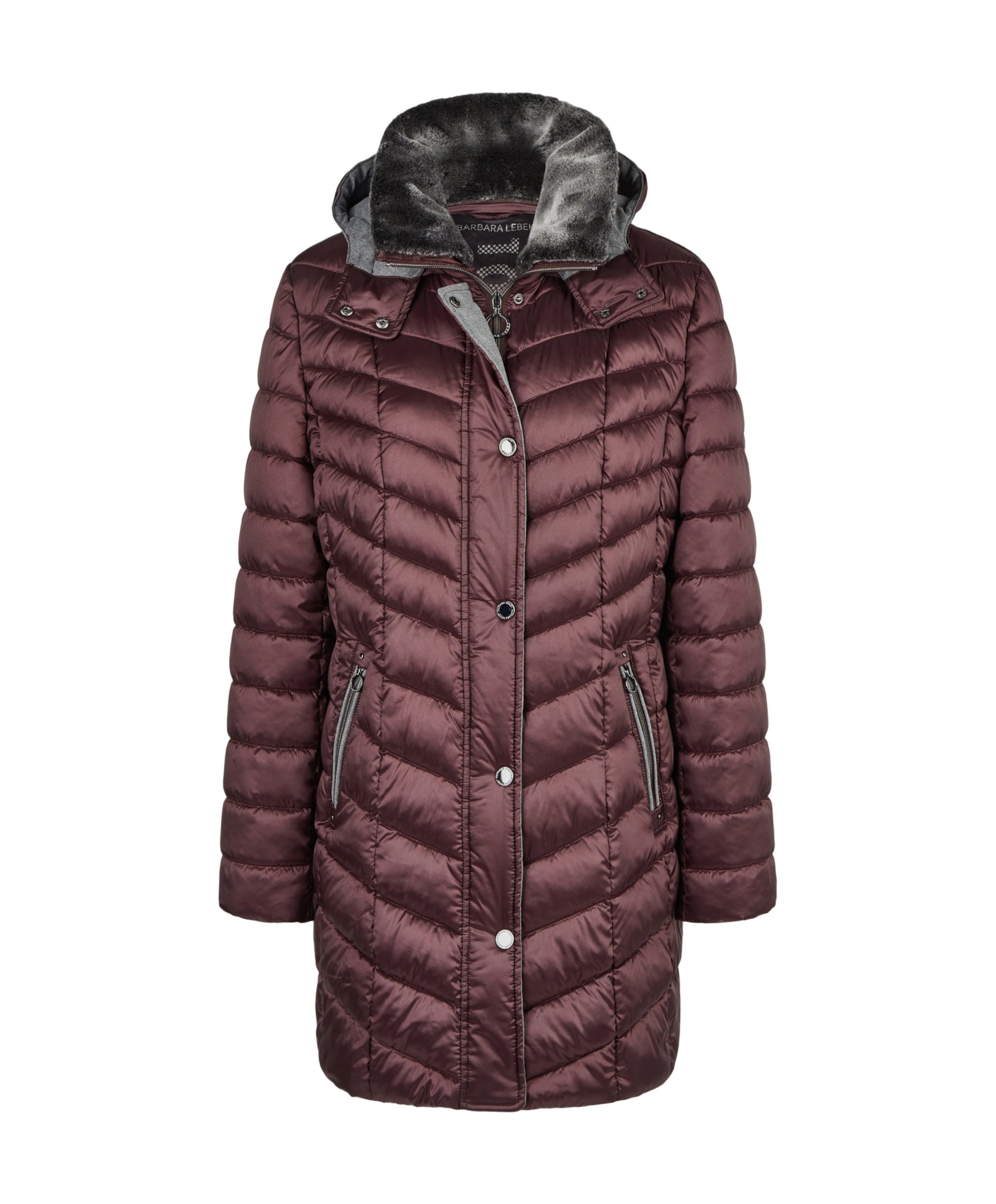 Dames jas bordeaux