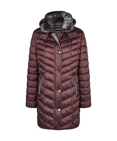 Dames jas bordeaux