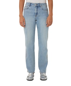 Embroidery dames jeans blauw