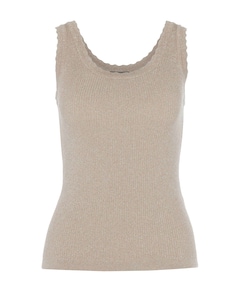Dames top beige