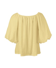 Dames top geel