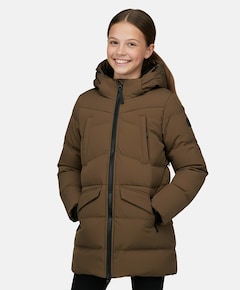Meisjes jas bruin