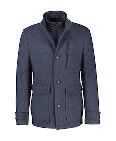 Heren jas blauw
