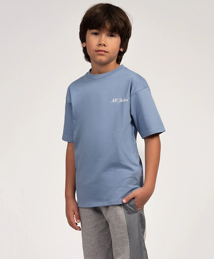 Jongens t-shirt blauw