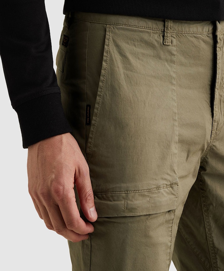 YETLINER HYBRID TECHNICAL COTTON heren broek groen