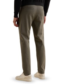 V35 RELAXED CHINO SUEDE TOUCH COTT heren broek groen