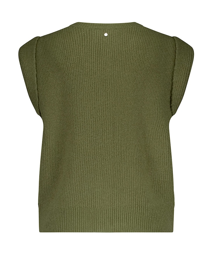 Dames vest groen