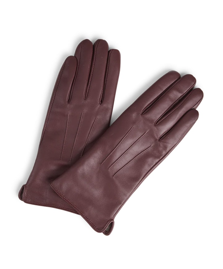 Dames handschoenen bordeaux
