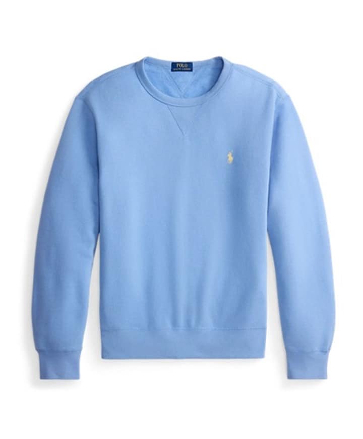 Heren sweater blauw