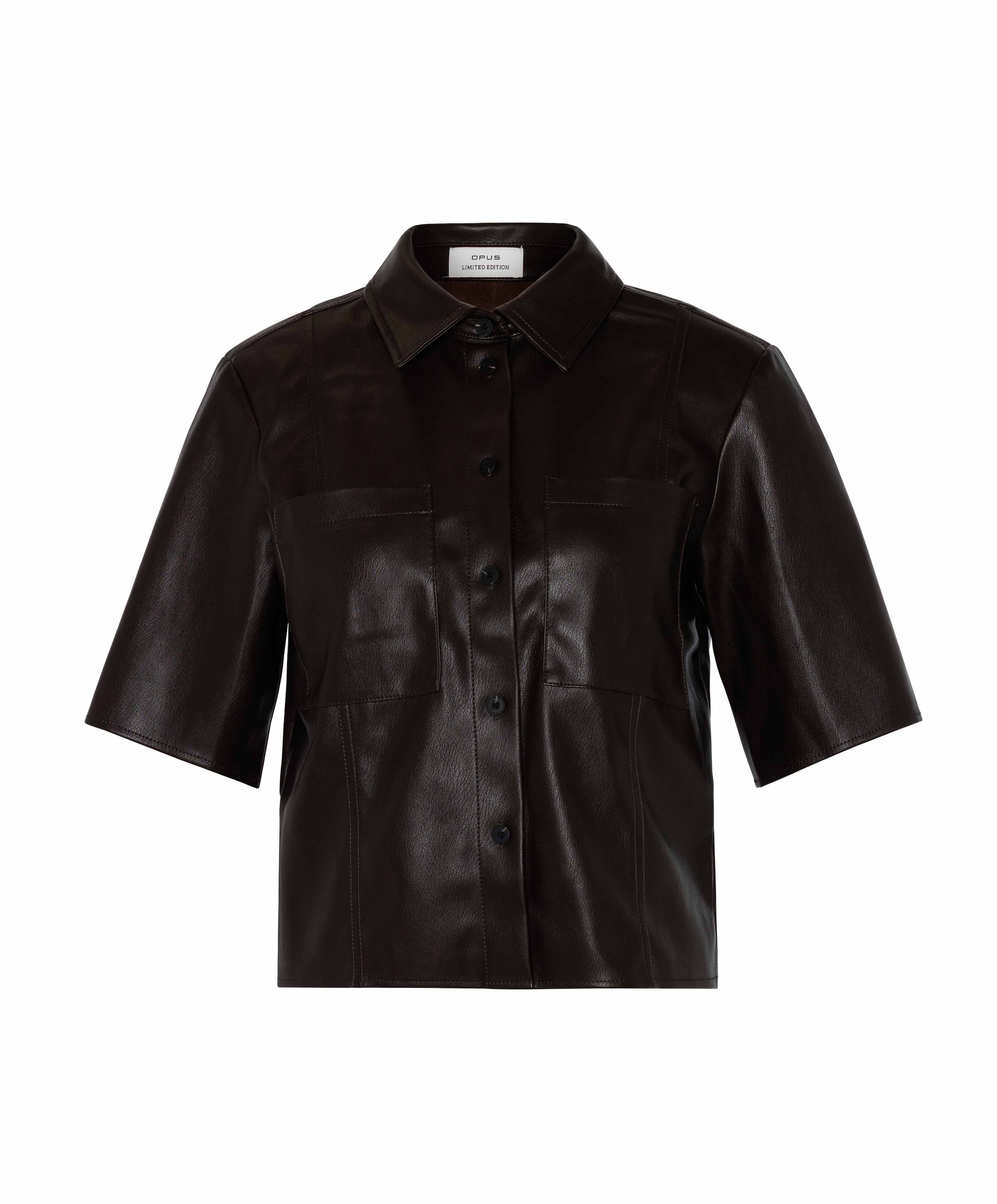 Dames blouse bruin