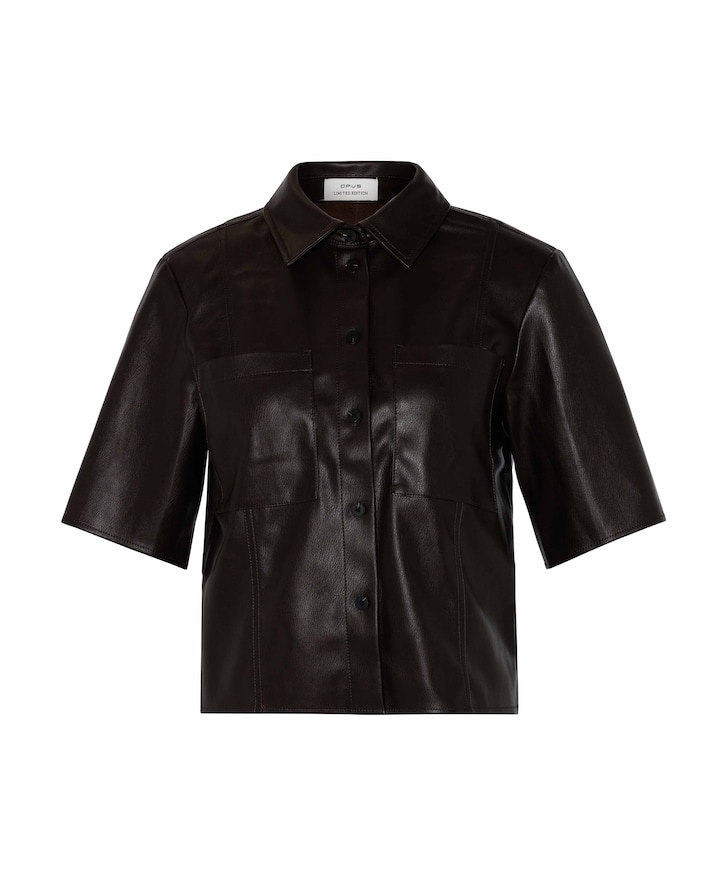 Dames blouse bruin
