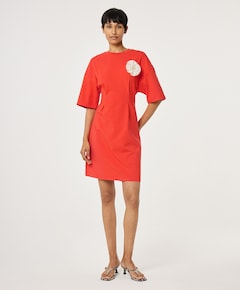 Dames jurk oranje