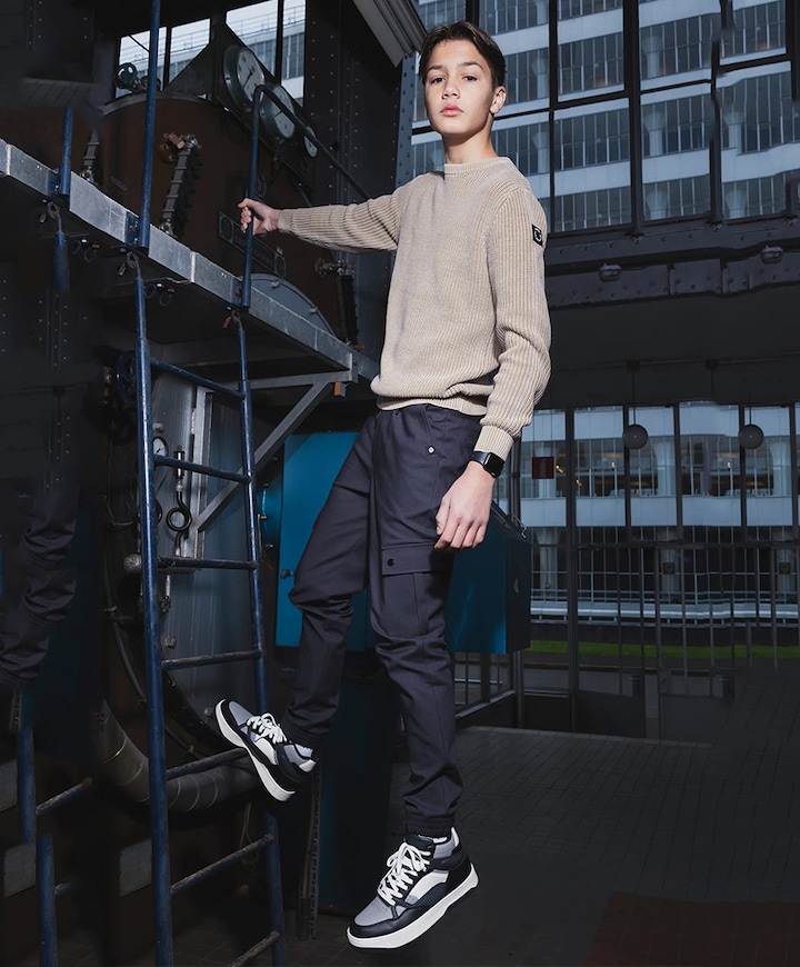 Tech Fancy Cargo broek grijs