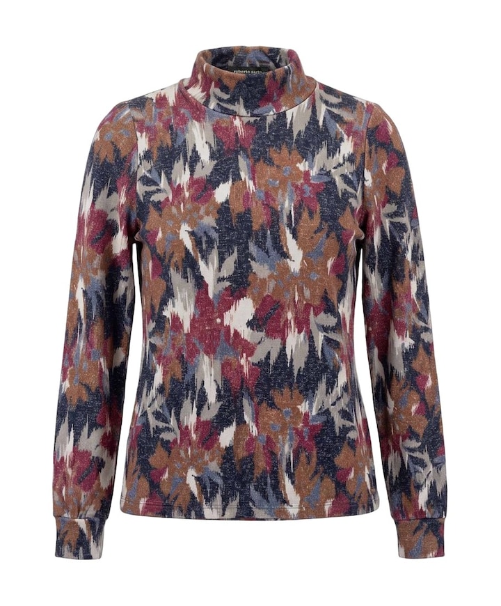 Dames longsleeve multicolor