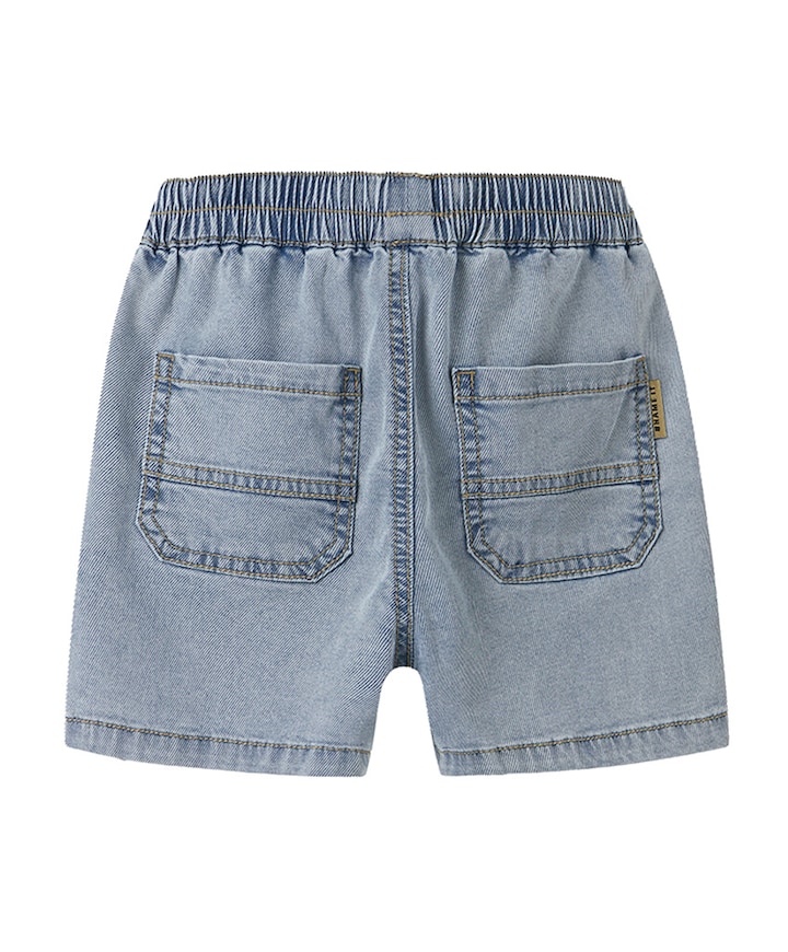 NMMRYAN JOG DNM L 3100-YB F meisjes korte broek blauw