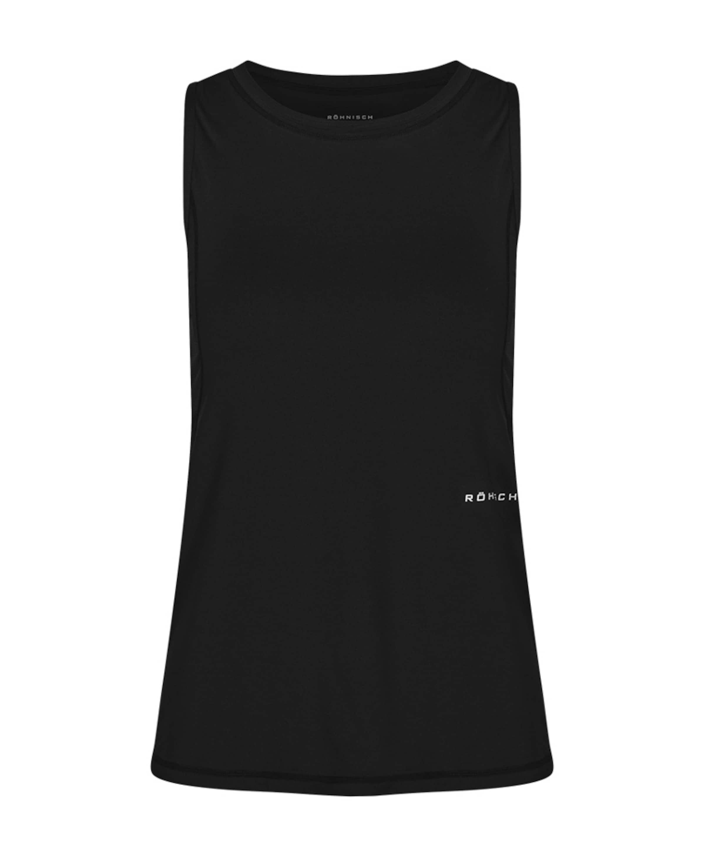 Dames singlet zwart