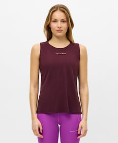 Dames singlet bordeaux