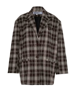 Dames blazer bruin