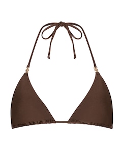 Dames bikinitop bruin
