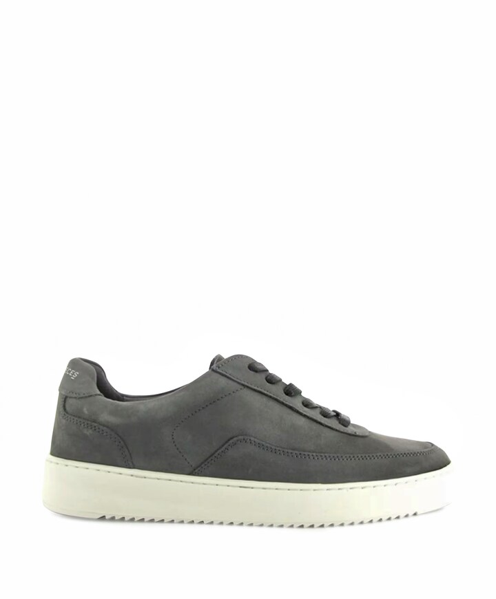 Mondo 2.0 ripple nubuck sneakers grijs