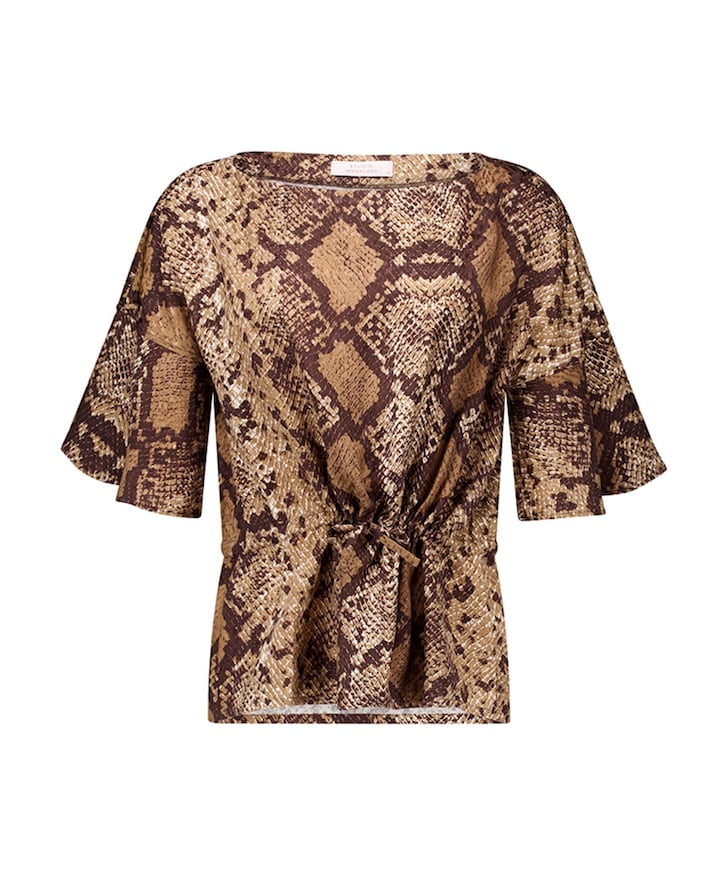 Dames blouse beige