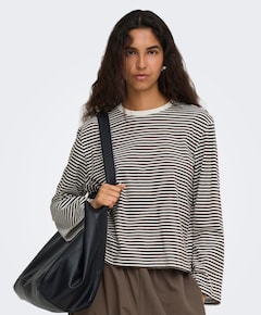 Dames longsleeve ecru