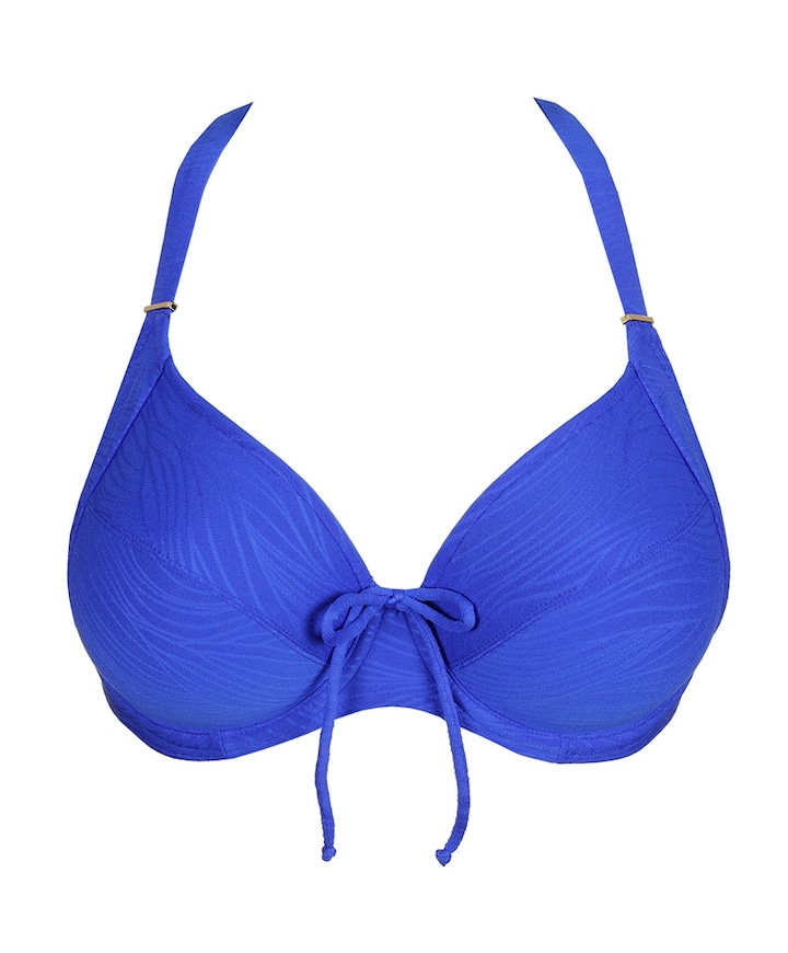 Dames bikinitop blauw