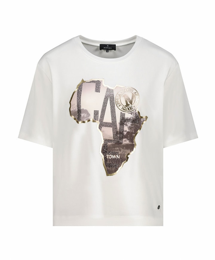 Dames T-shirt ecru