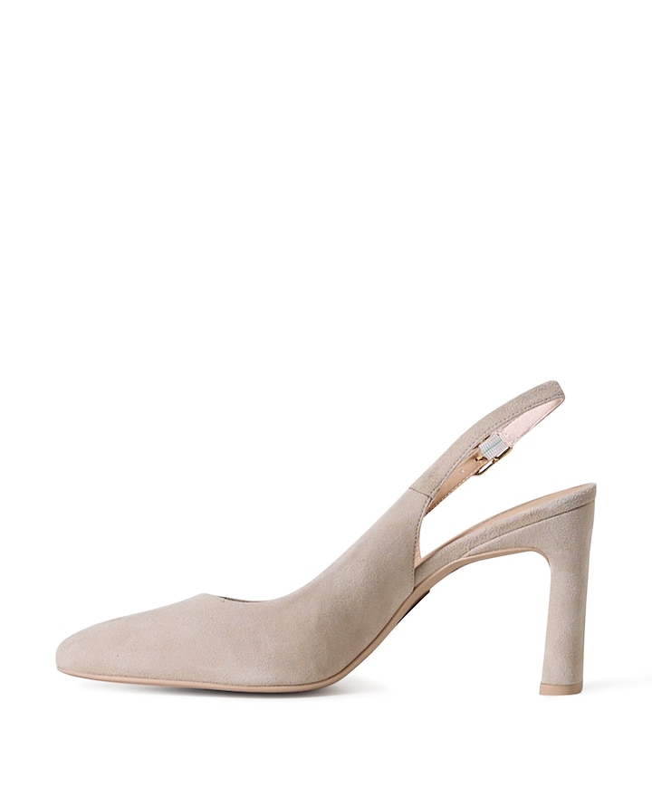 Winna dames slingbacks grijs