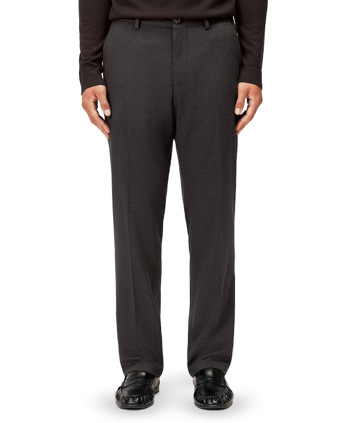 AJEND_RGLR heren pantalon bruin
