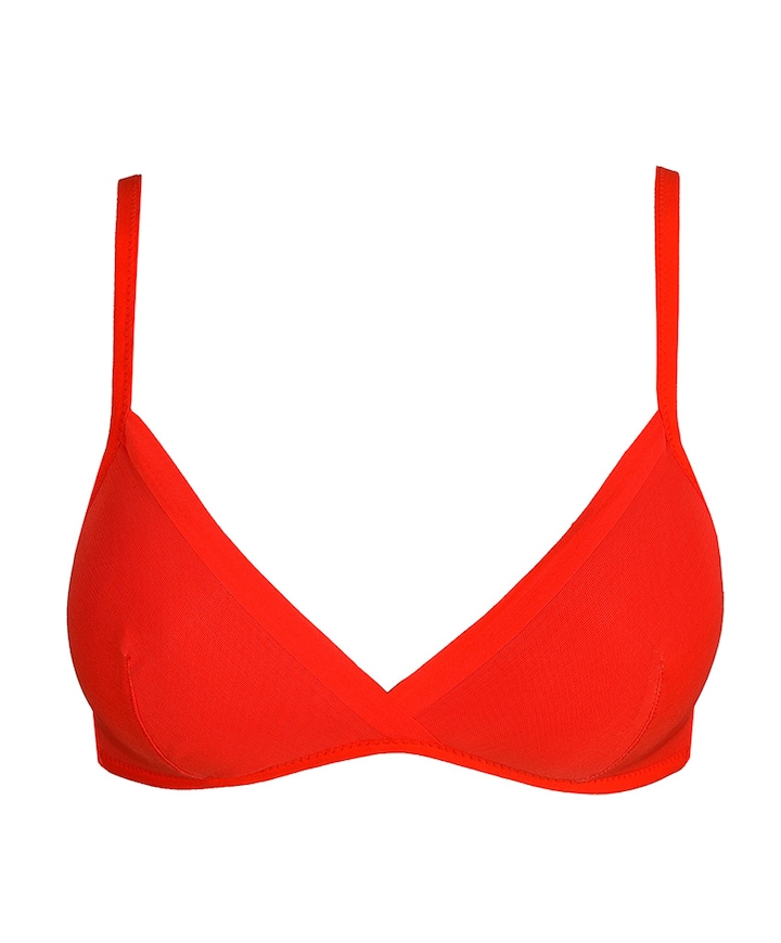 Dames bralette oranje