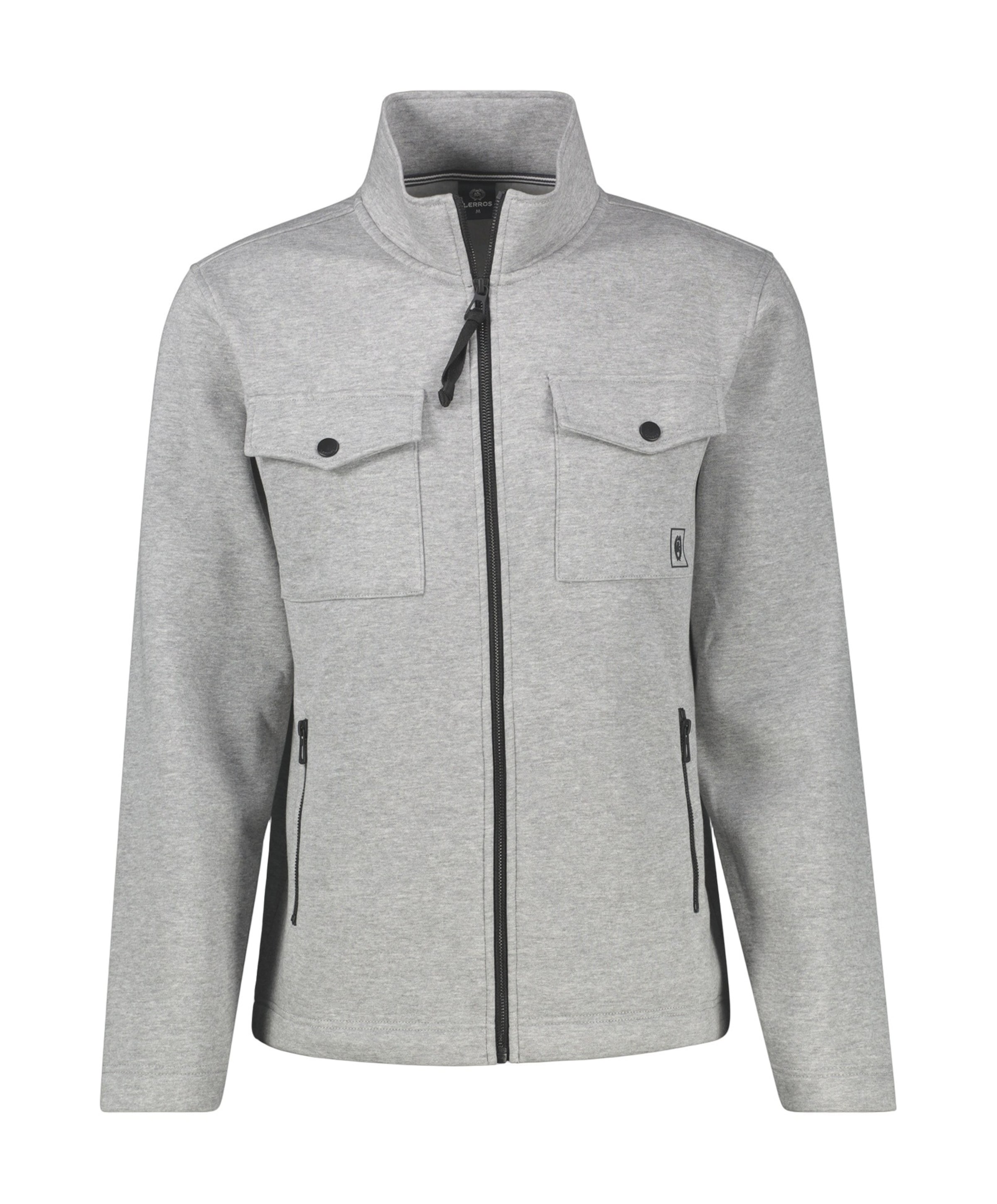 Heren vest grijs