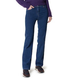 MbF Straight dames jeans blauw