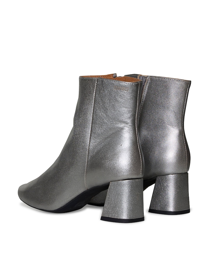 Lugano dames enkellaarzen zilver