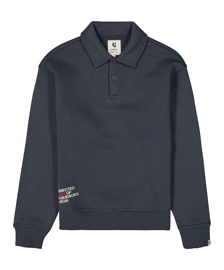 Jongens sweater grijs