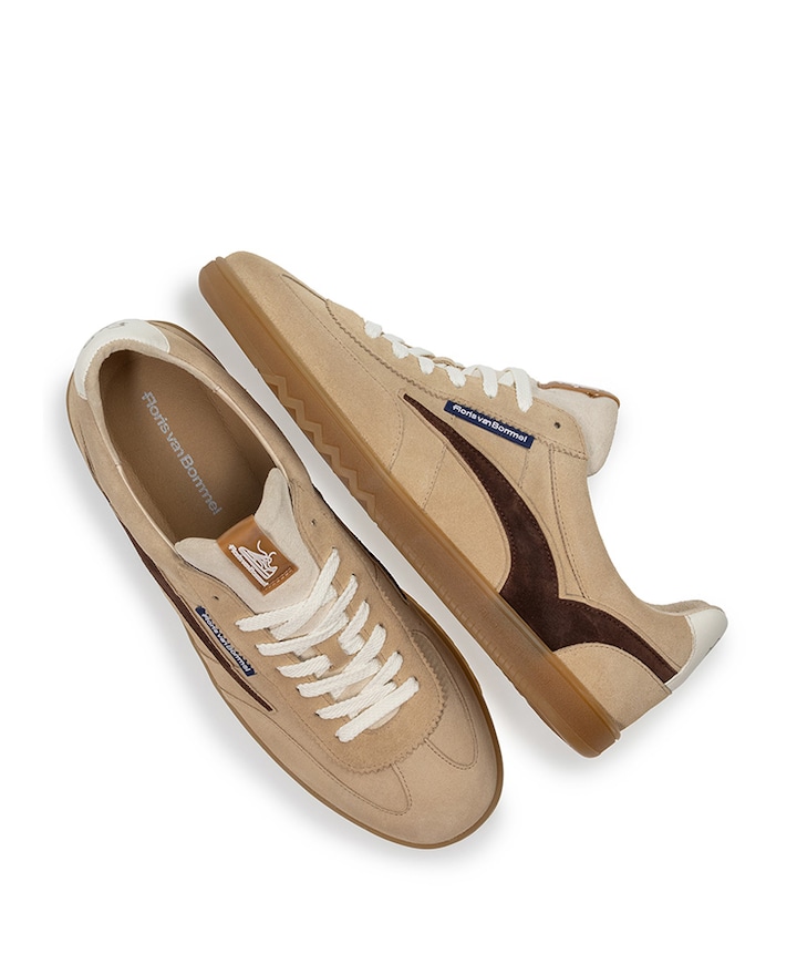 heren sneakers bruin