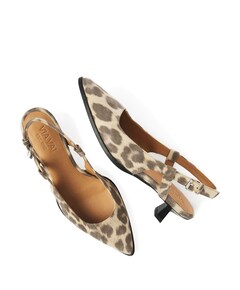 Lea Elina dames slingbacks bruin