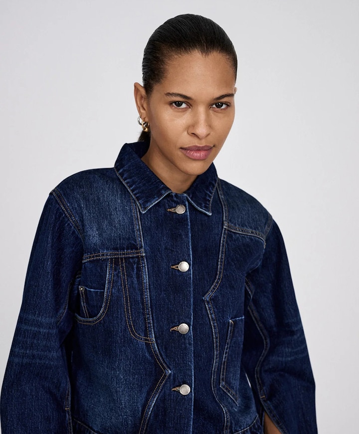 Jeansjack blauw