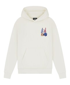 Jongens hoodie ecru