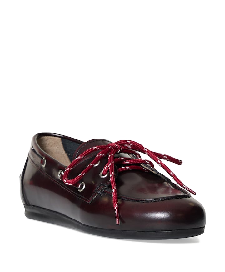 Boat loafer dames loafers bordeaux
