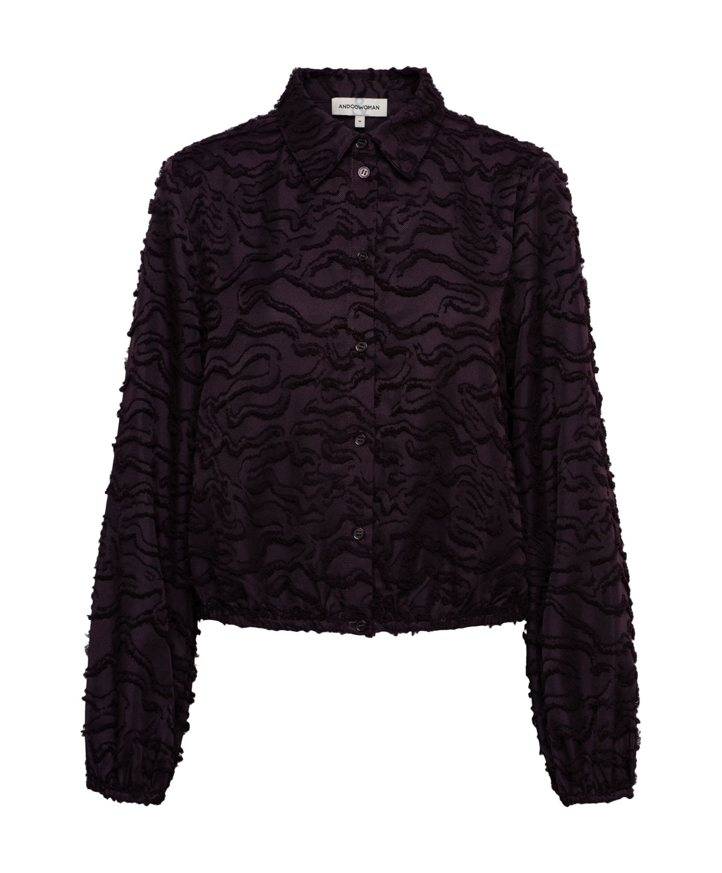 Dames blouse paars